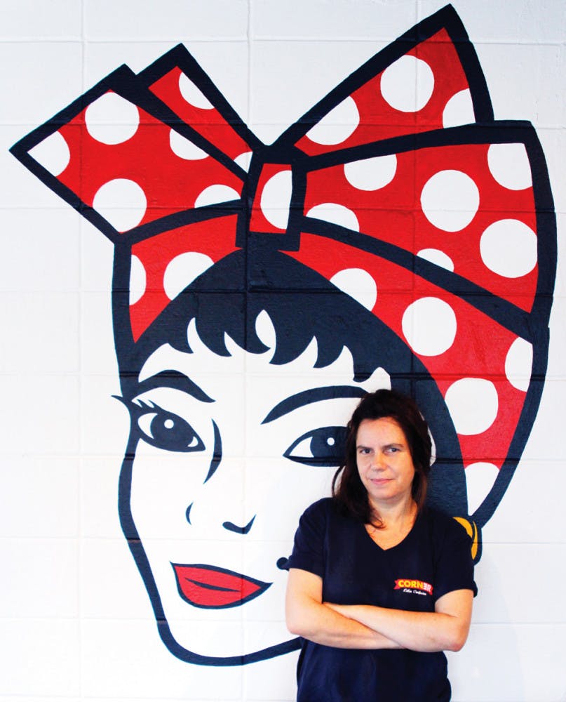 Venezuelan native Leonor Antoni, 47, is the owner and chef at Corner, a Latin fusion restaurant at 1220 W. University Ave.