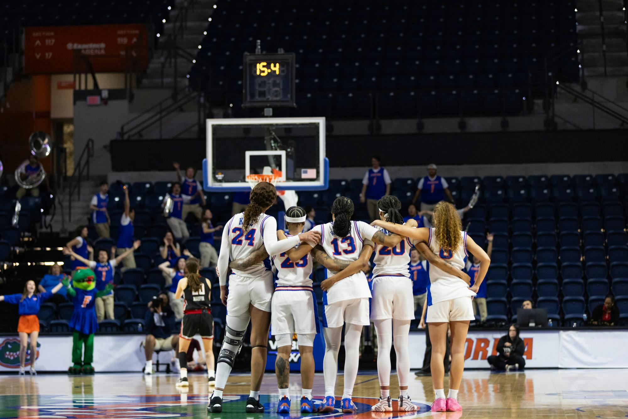 Florida Gators plays against Texas Tech for the WBIT on Thursday, March 27th, 2025.