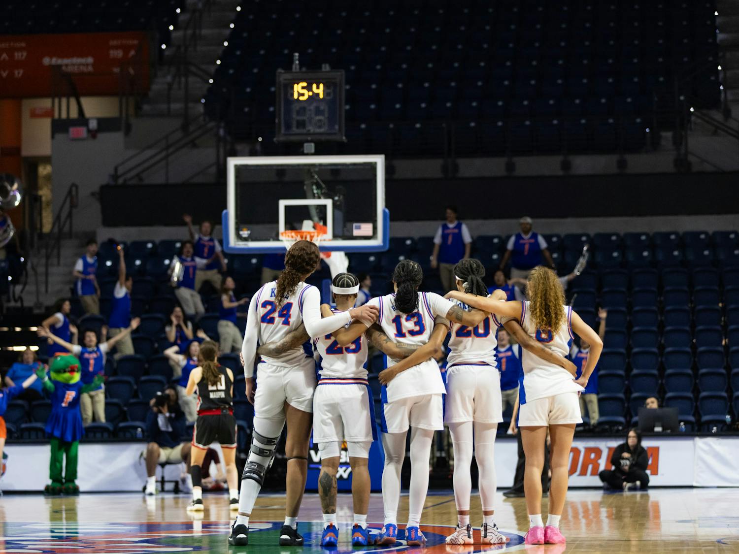 Florida Gators plays against Texas Tech for the WBIT on Thursday, March 27th, 2025.