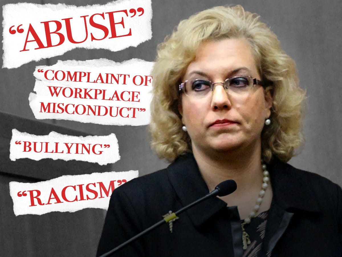 Dr. Barbara Knox, who faced allegations of creating a hostile work environment, has resigned in light of an investigation into her behavior. 

