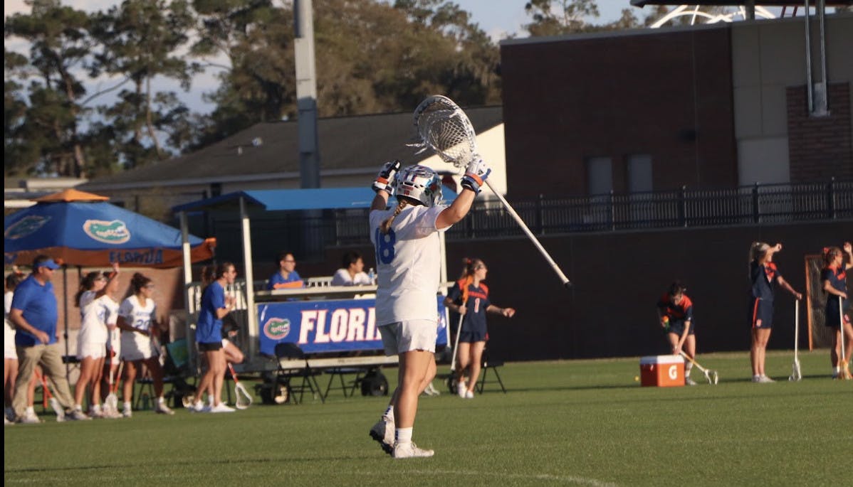 Gators senior goalie Sarah Reznick and the team clinched the regular season AAC title Saturday afternoon after a victory over Temple University.