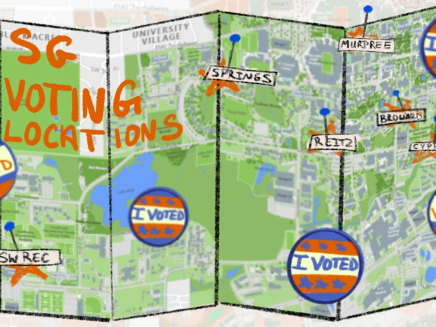 Spring 2021 Student Government Polling Locations