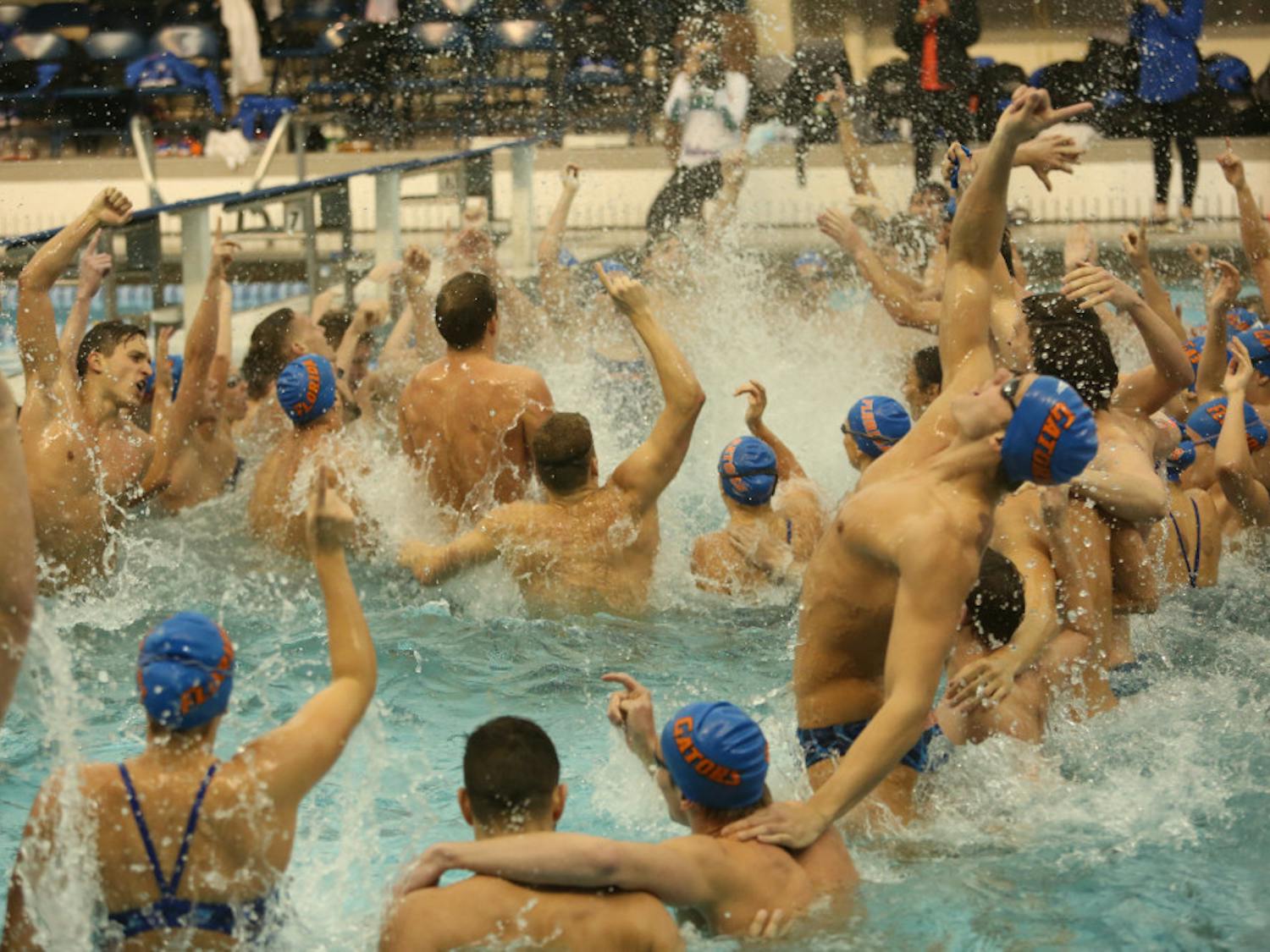 The Gators men's and women's swimming and diving teams begin SEC play against LSU in Baton Rouge, Louisiana, today. The meet was postponed due to Hurricane Michael. 