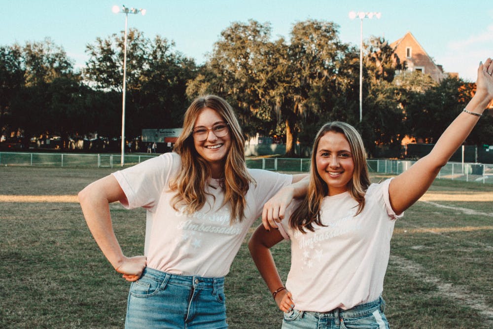Allison “Allie” Hellier (left) and Michelle Podolnyy (right) are the co-directors of Sister Support Ambassadors.