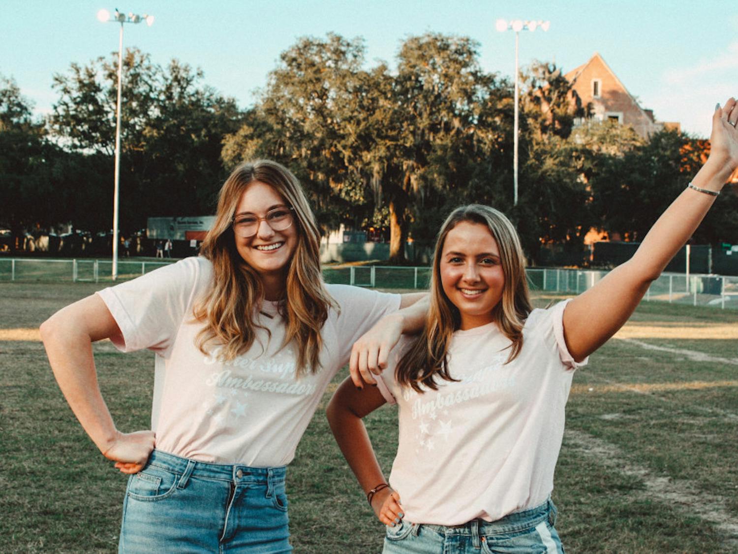 Allison “Allie” Hellier (left) and Michelle Podolnyy (right) are the co-directors of Sister Support Ambassadors.
