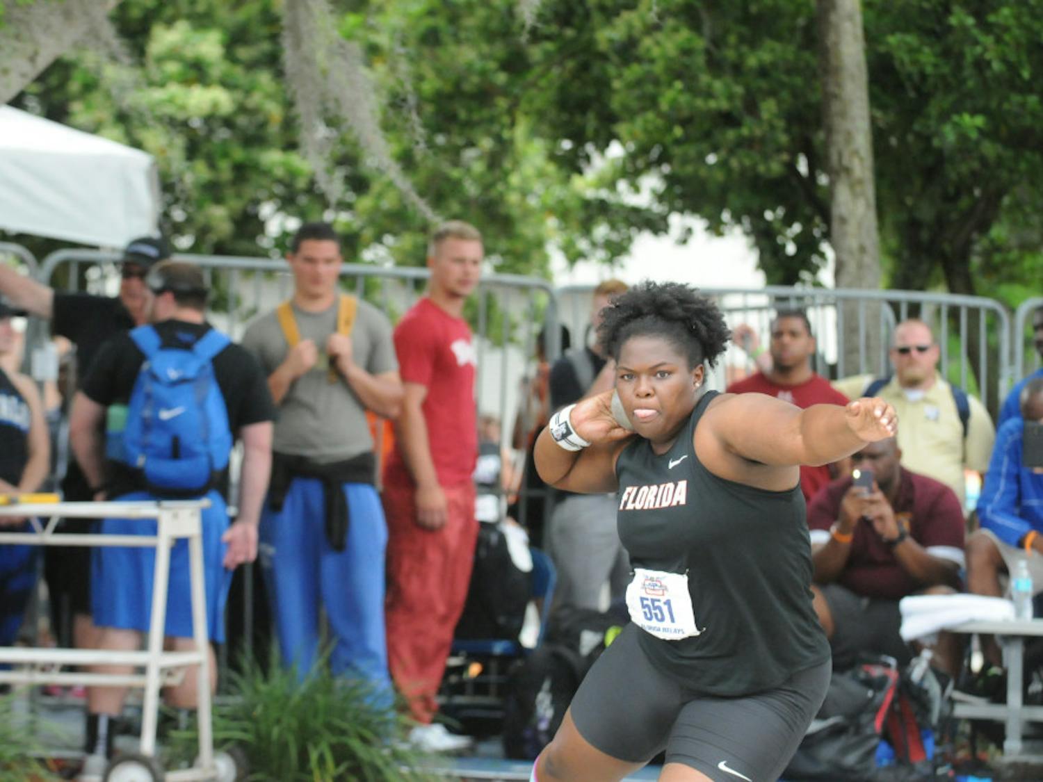 Senior thrower Lloydricia Cameron became the first Gator since 2004 to advance to the NCAA Outdoor Championships in both the shot put and discuss. 