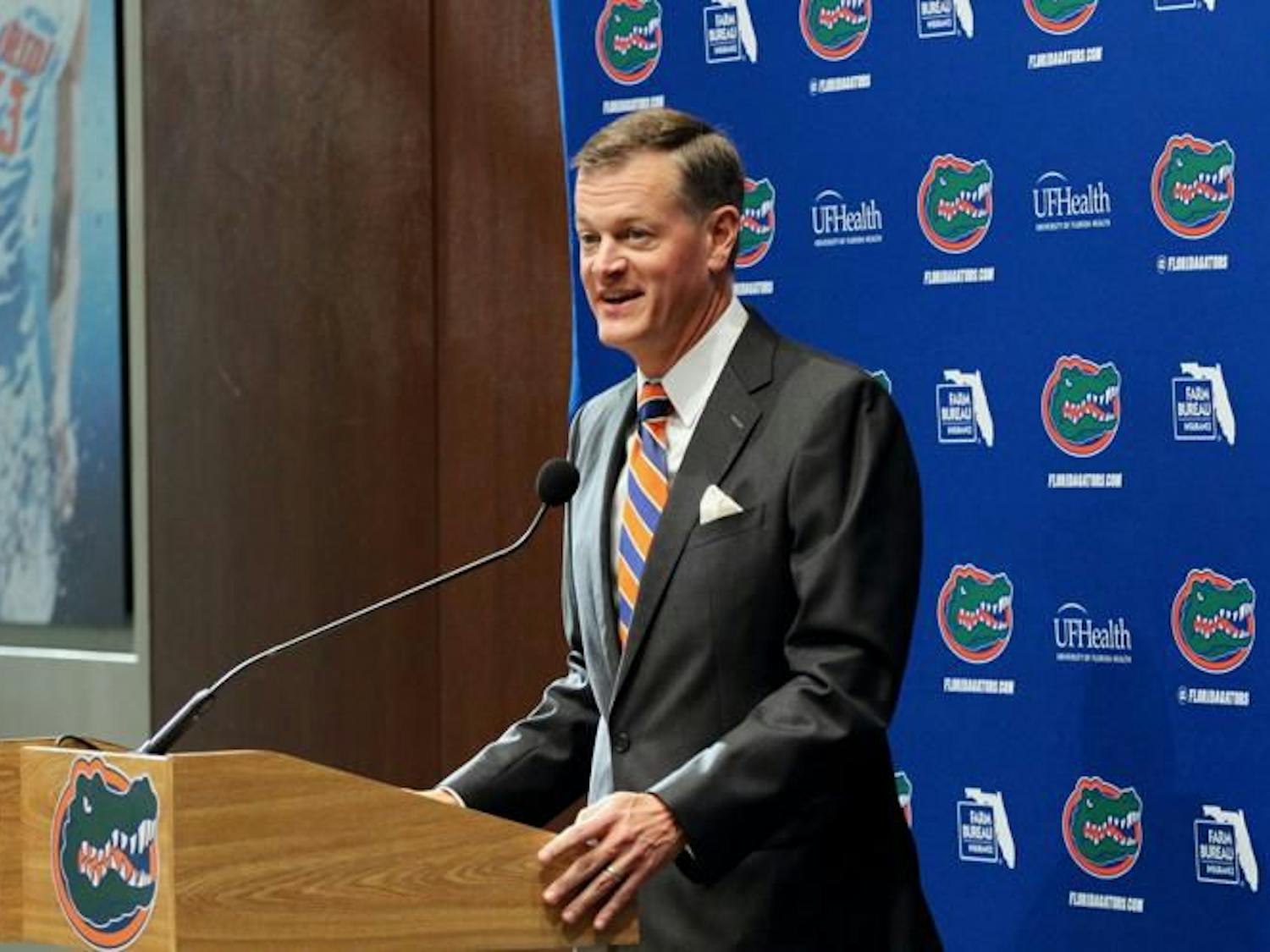 Athletic director Scott Stricklin plans for Florida athletics to have full capacity for fall sports in 2021