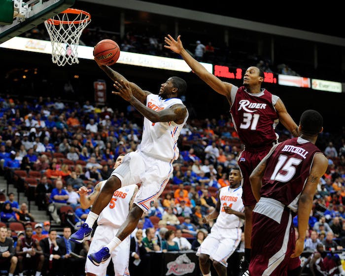 Junior guard Kenny Boynton's 26 points were two away from his career high during Florida's 90-69 win against Rider.