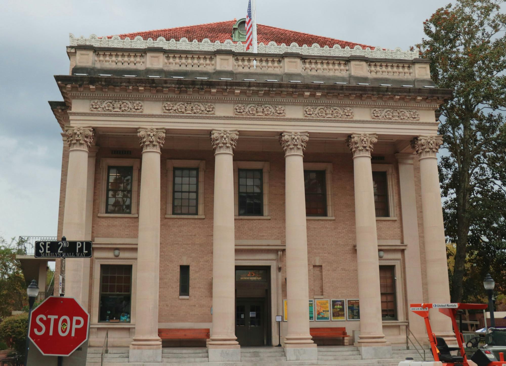 The Hippodrome Theatre, located at 25 SE 2nd Place, will open its doors on Friday, Sept. 17, 2021 for “Murder For Two,” one of the first in-person performances since the beginning of the COVID-19 pandemic.