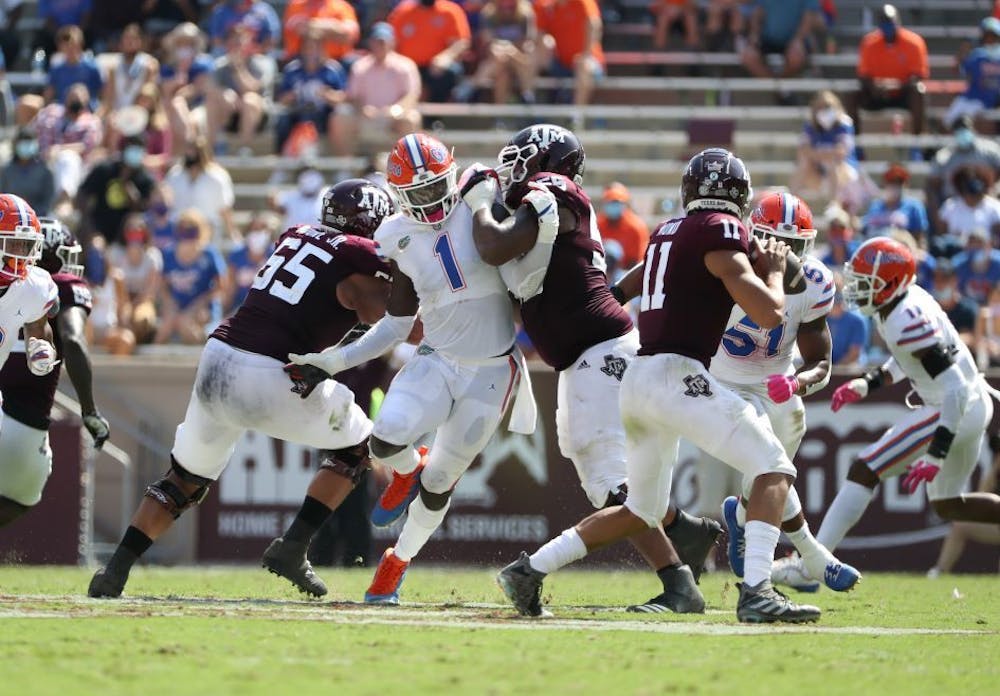 <p>The Gators allowed 41 points in their first loss of the season.</p>