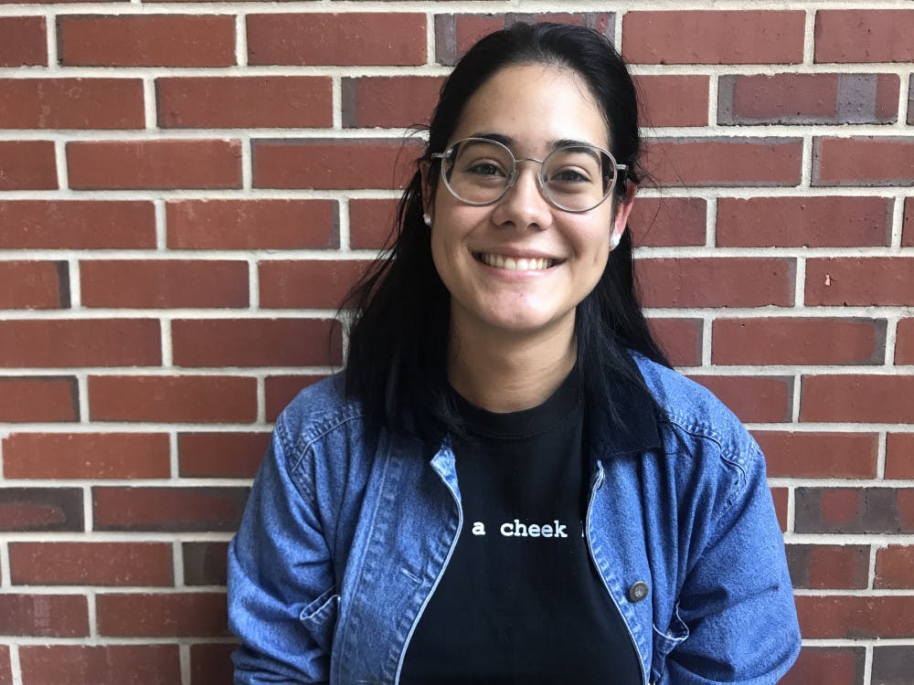 Kathy Dos Santos, an immigrant who still feels strongly about the election. 