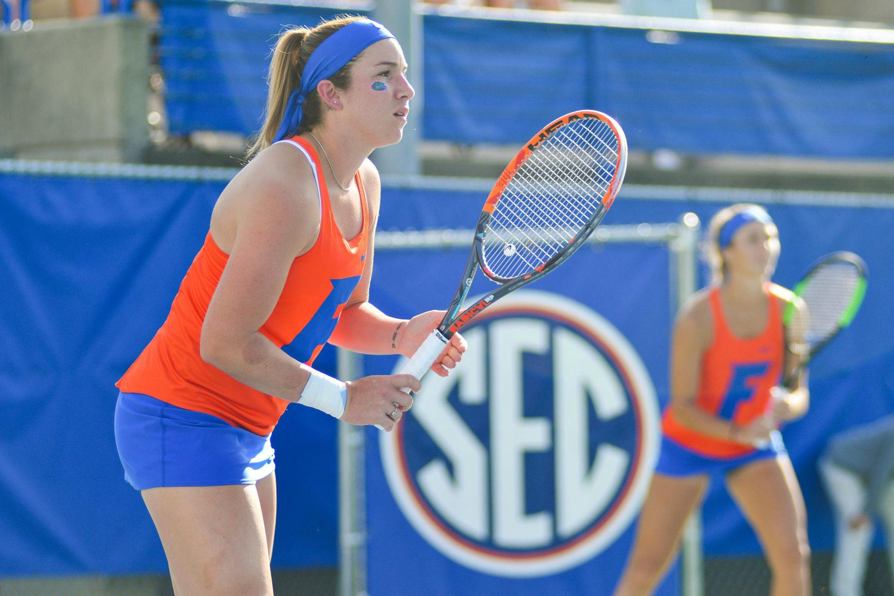 Victoria Emma&nbsp;Emma defeated Texas A&amp;M's Tatiana Makarova to clinch the victory for the Gators on Sunday.