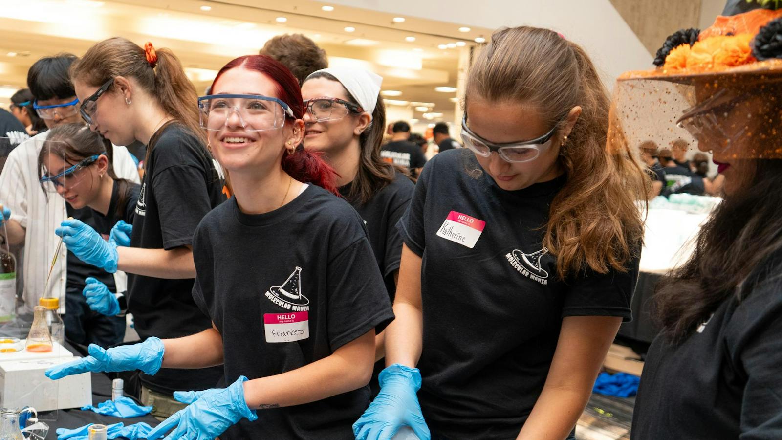 Science Mania Gainesville families explore hands-on science at Molecular Mania - The ...