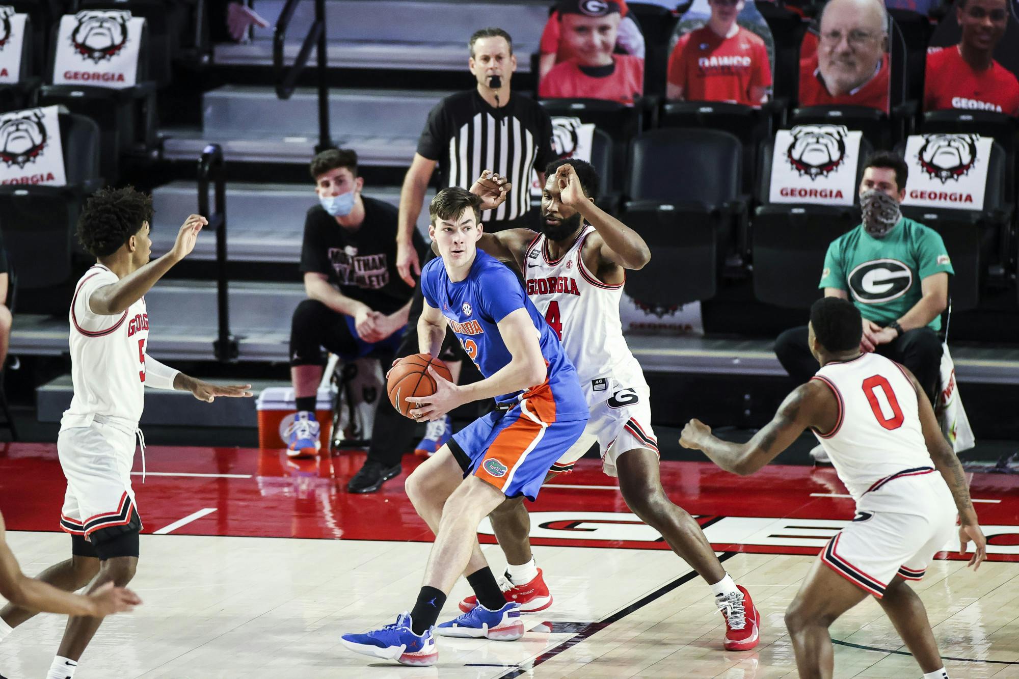 Florida emerged victorious 92-84 against Georgia Saturday night. Photo courtesy of the SEC Media Porta.