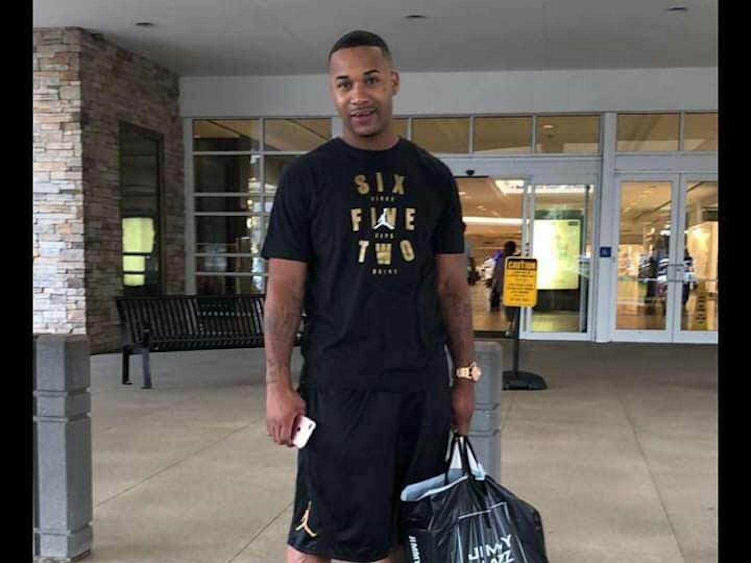 Gerlmy Todd, 27, was arrested in October 2018 for aggravated assault with a weapon without intent to kill. He's the father to three children under the age of 12.