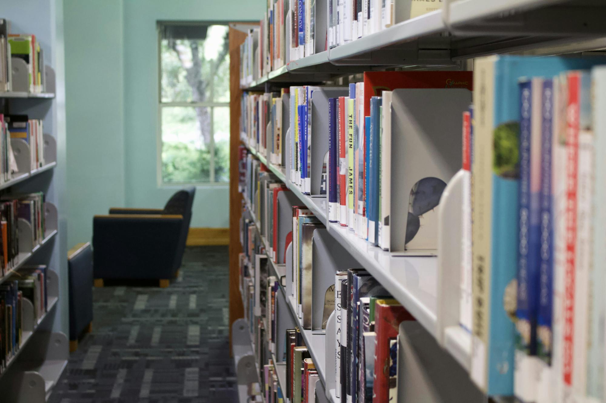 The Millhopper Library helps the community improve literacy rates by staying open seven days a week to the public, pictured Sunday, June 29, 2025. 