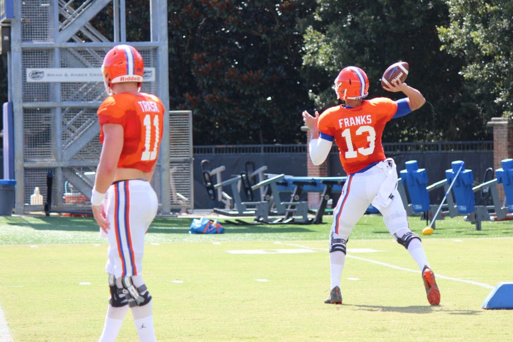 Feleipe Franks and Kyle Trask The Independent Florida Alligator