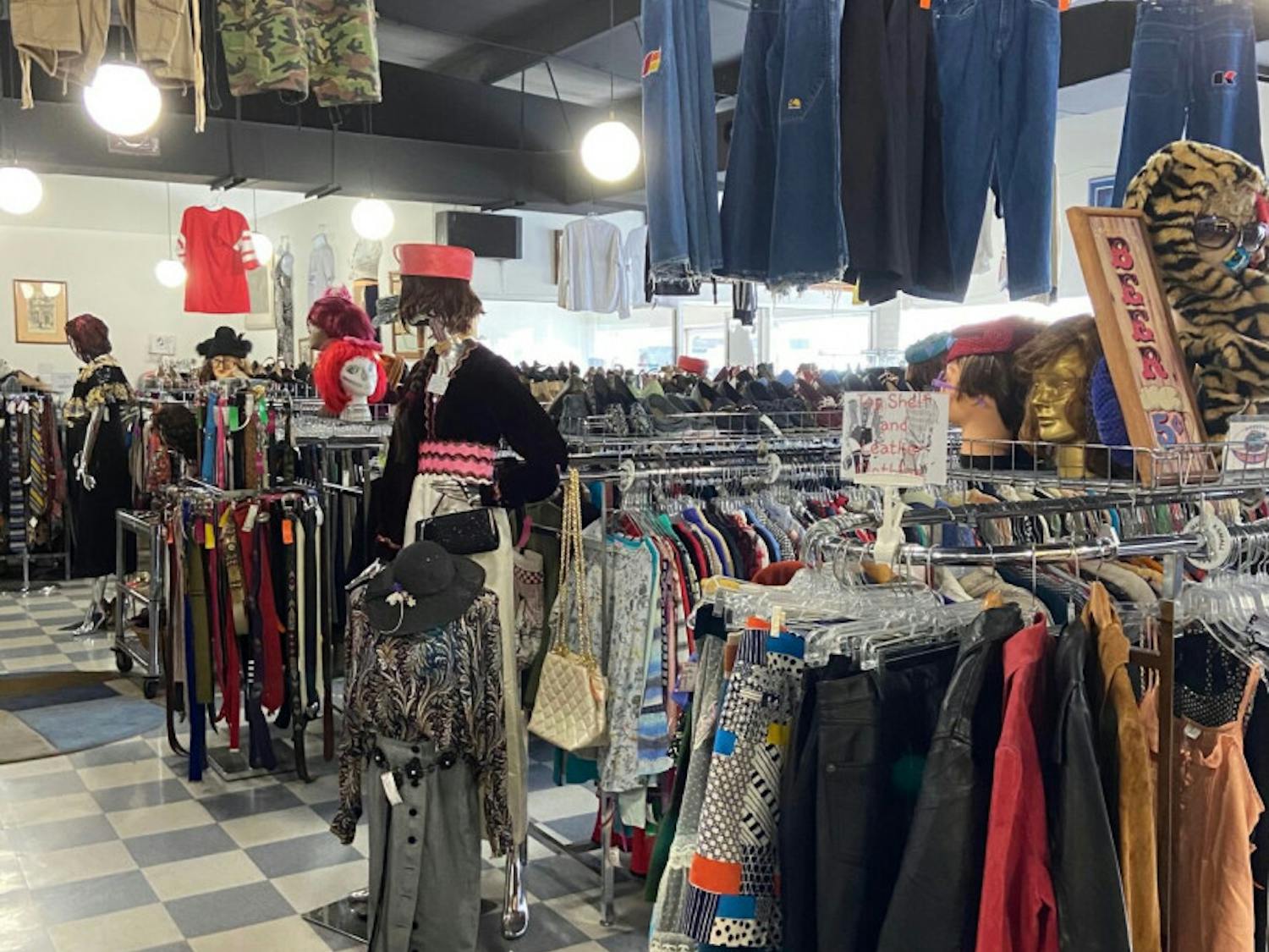 The Gainesville thrift store, Flashbacks Recycled Fashions, located at&nbsp;220 NW 8th Ave., has seen a surprising burst in customers wanting to expand their style following this year's COVID-19 pandemic shut downs.&nbsp;