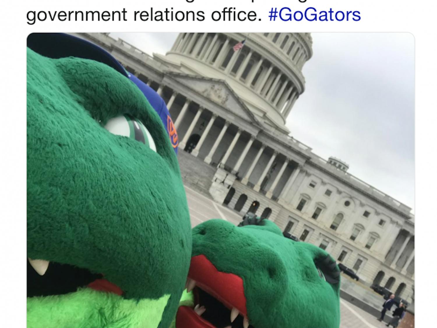 UF officials celebrated the grand opening of the university's Office of Federal Relations in Washington, D.C.