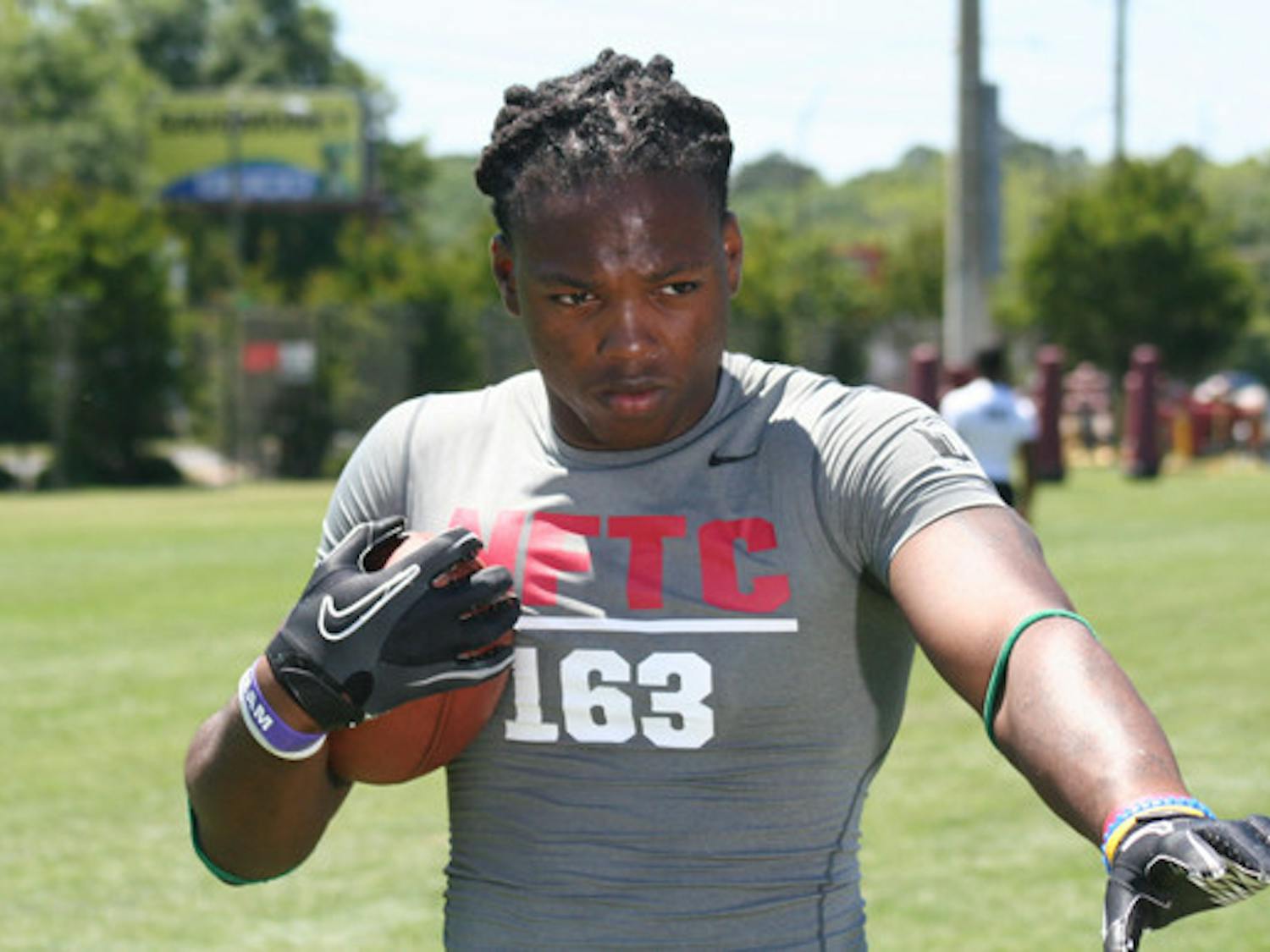 Yulee High halfback Derrick Henry hasn’t played a down as a junior, but he holds multiple verbal offers from top schools.
