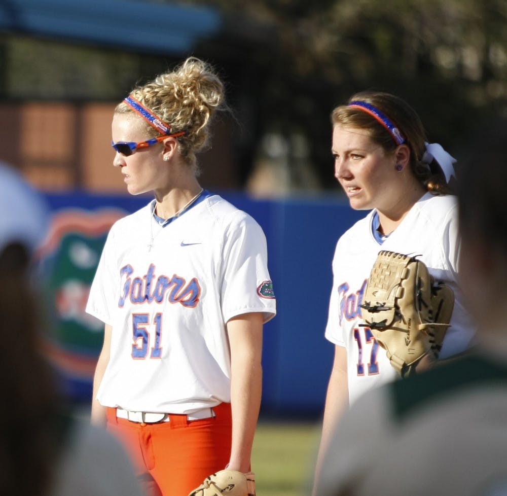 <p>Third baseman Sami Fagan and pitcher Lauren Haeger said the
Gators are trying to concentrate on Michigan State, although a
cross-country road trip awaits next week.</p>