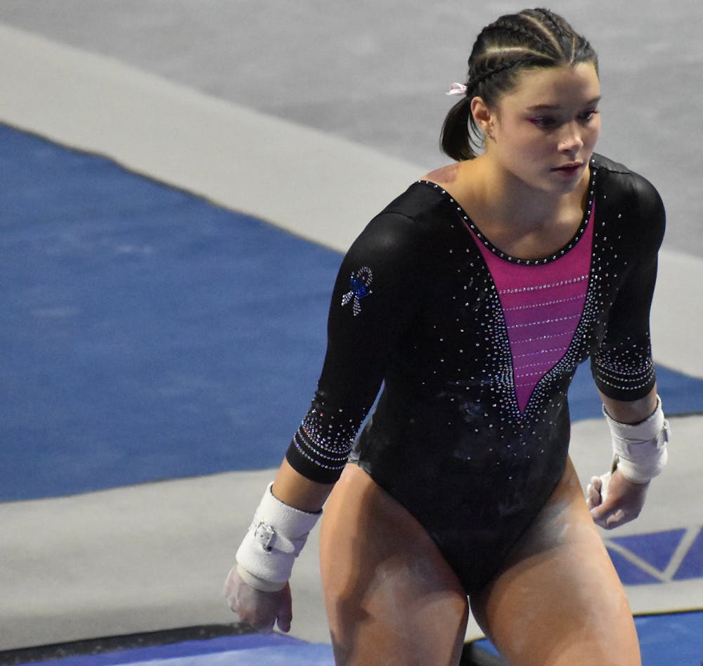 In the final rotation, Skaggs potentially ended her career on a high-note with a 9.9375.