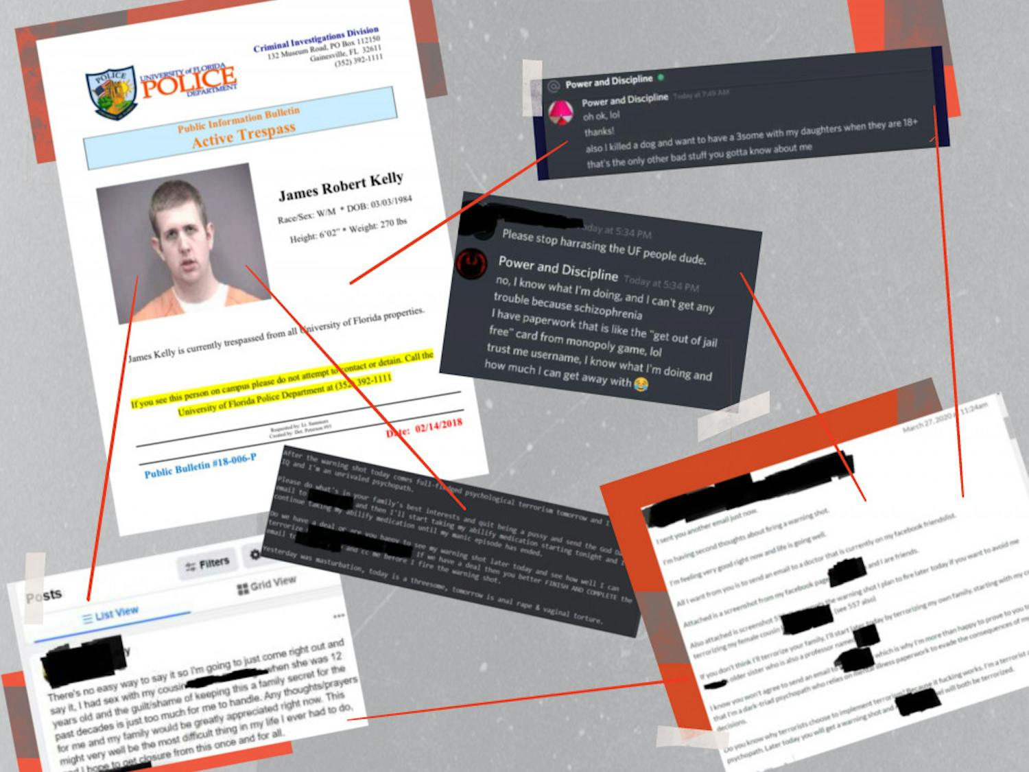 James Kelly has a criminal history dating back to 2005.