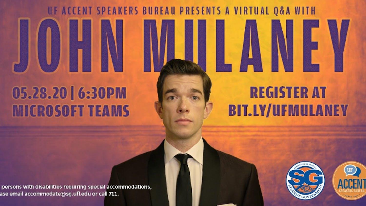 Mulaney shared behind-the-scenes stories about the start of his career, his time at Saturday Night Live and his stand-up specials during Thursday's event.