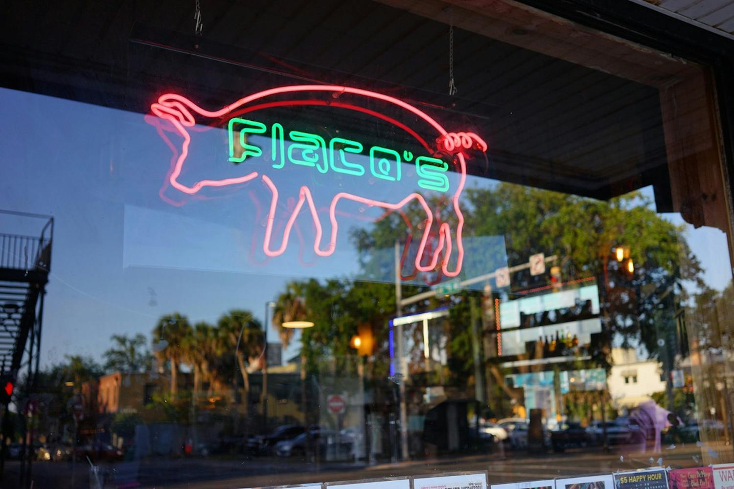 Flaco&#x27;s, open until 2:30 a.m. Tuesday through Sunday, is a favorite late-night food spot among Gainesville residents. 