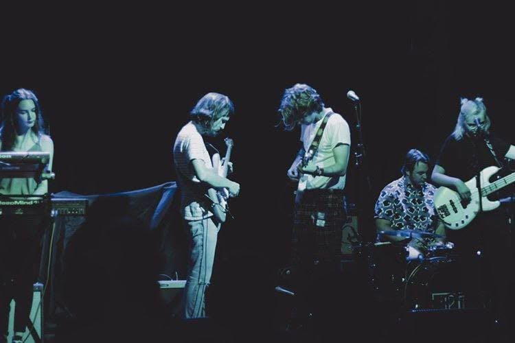 Flipturn performs at Rough Trade in Brooklyn, New York on July 15.