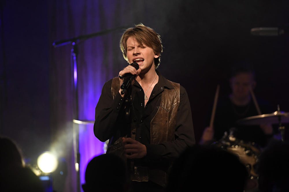 Ramsey first became famous after a video of him singing in a Walmart went viral, and he was dubbed the "yodeling boy." 