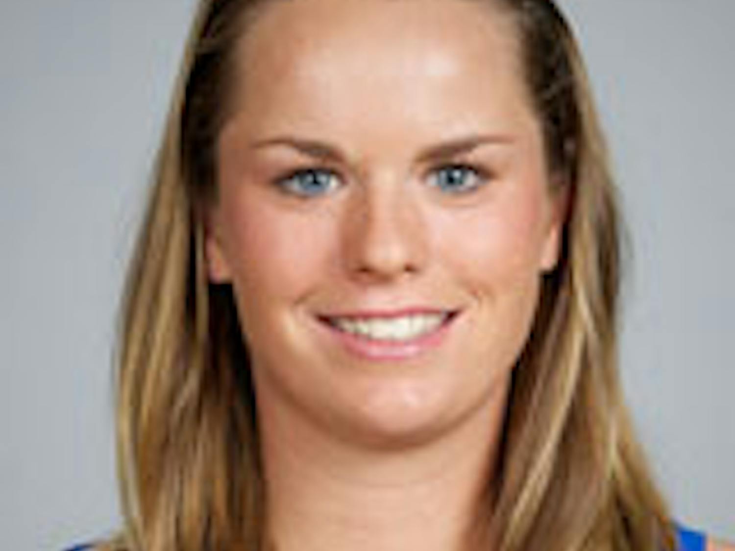 Freshman Belinda Woolcock (above) beat three competitors in the pre-qualifying rounds to earn herself a spot in qualifying play at the Riviera/Intercollegiate Tennis Association’s All-American tournament in California.