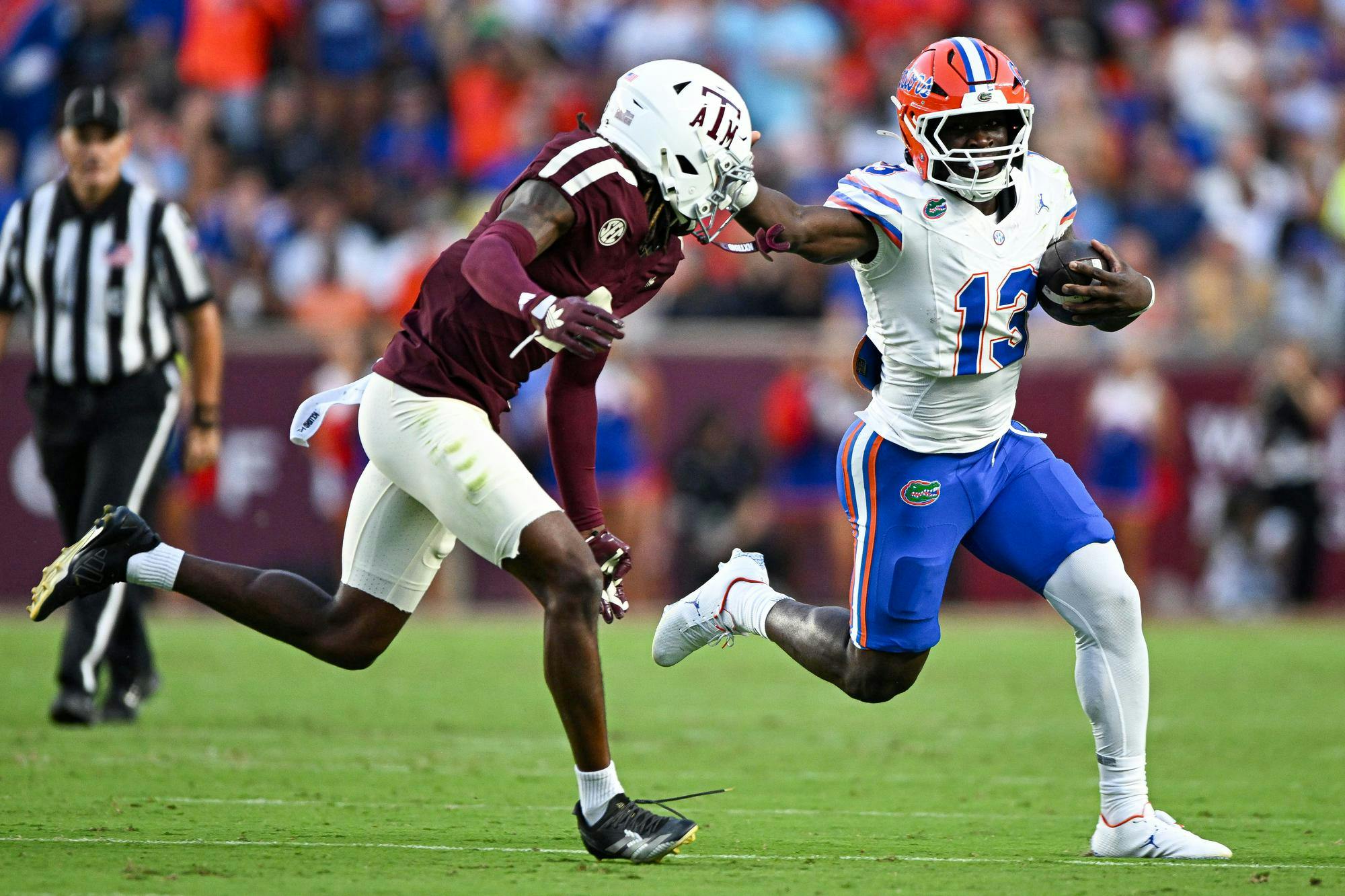 The Florida Gators lost to the Texas A&amp;M Aggies at Kyle Field in College Station, Texas, on Oct. 11.