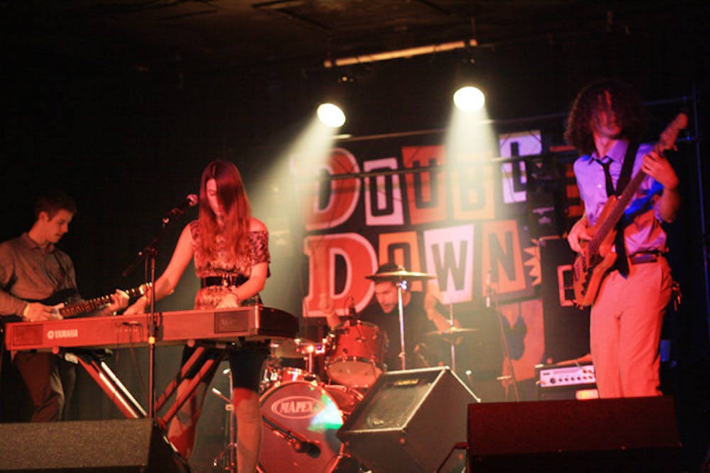 <p>Local band Janna Pelle and the Half-Steps perform at Double Down Live in September 2011. Since January, the music venue has been receiving noise complaints up to five times a week from neighbors.</p>