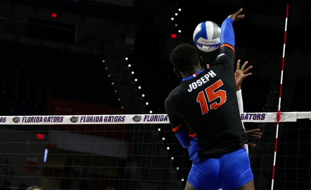 <p>Outside hitter Shainah Joseph was one of the most improved athletes for UF this season.</p>