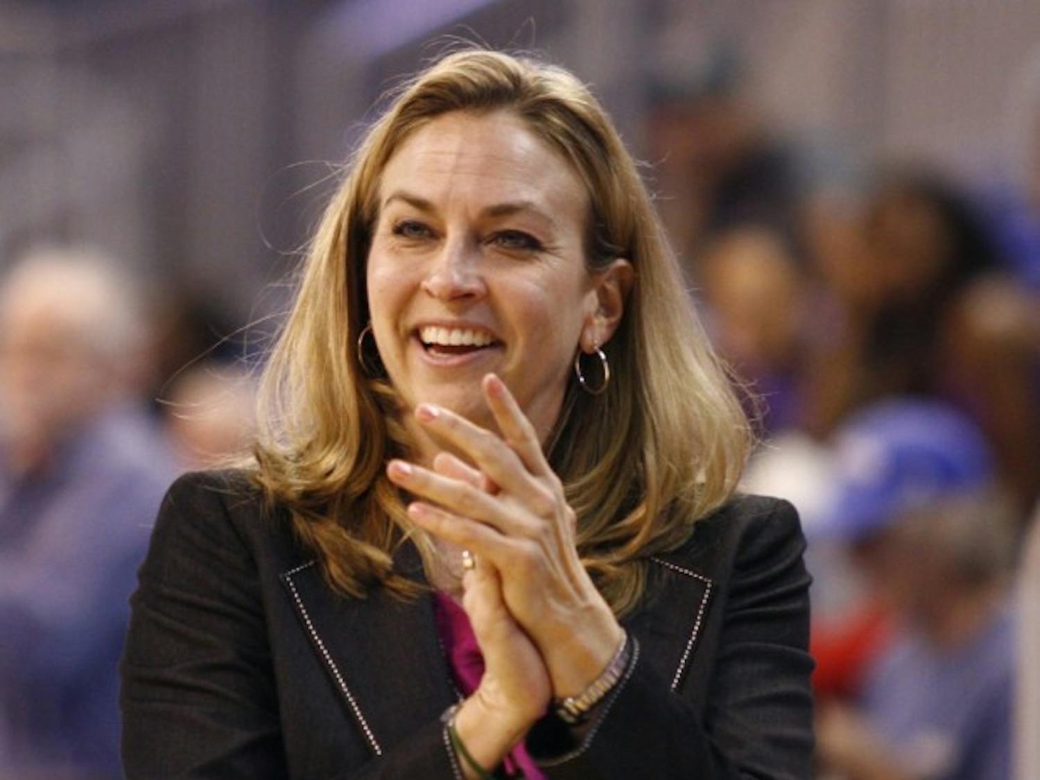 Coach Amanda Butler’s women’s basketball team received Monday its second bid to the NCAA Tournament in her five years as coach. Florida is a No. 9 seed and plays No. 8 seed Ohio State on Sunday.