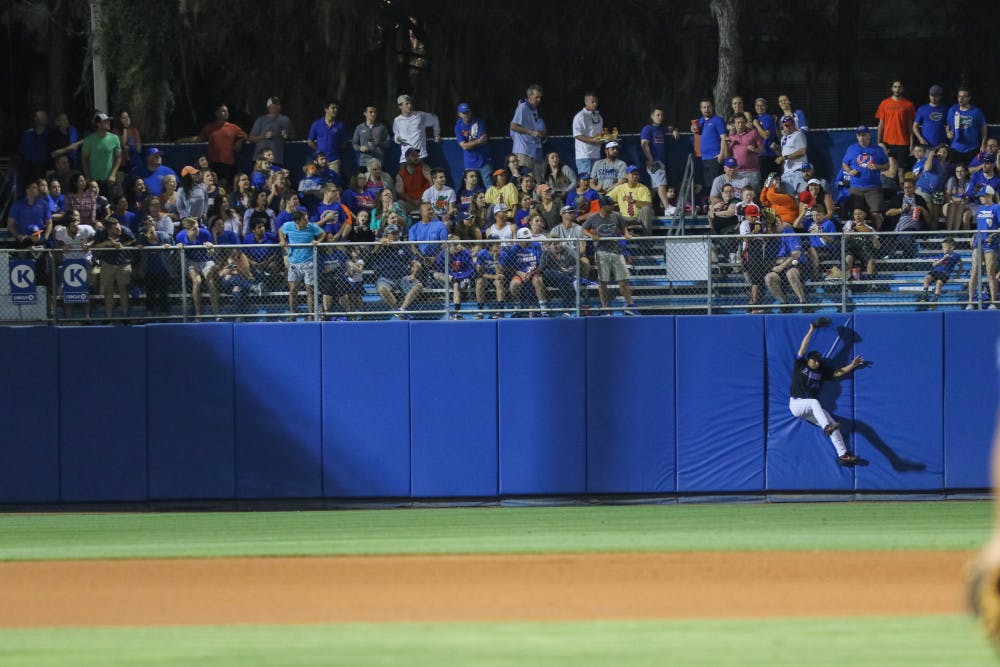 <p><span id="docs-internal-guid-ef102d50-7fff-30bc-80ff-650f9eee44ca"><span>The Gators' streak of four-straight trips to the College World Series ended with Sunday's defeat to DBU.</span></span></p>