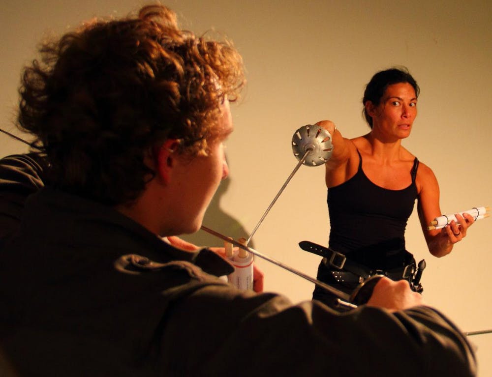 Tiza Garland is recognized for her notable work in movement and stage combat.