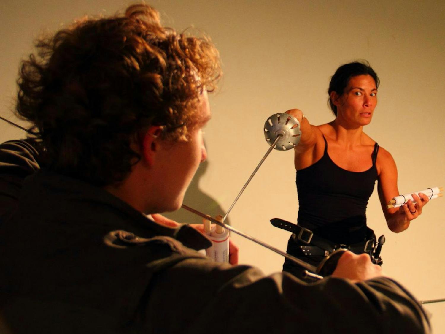 Tiza Garland is recognized for her notable work in movement and stage combat.