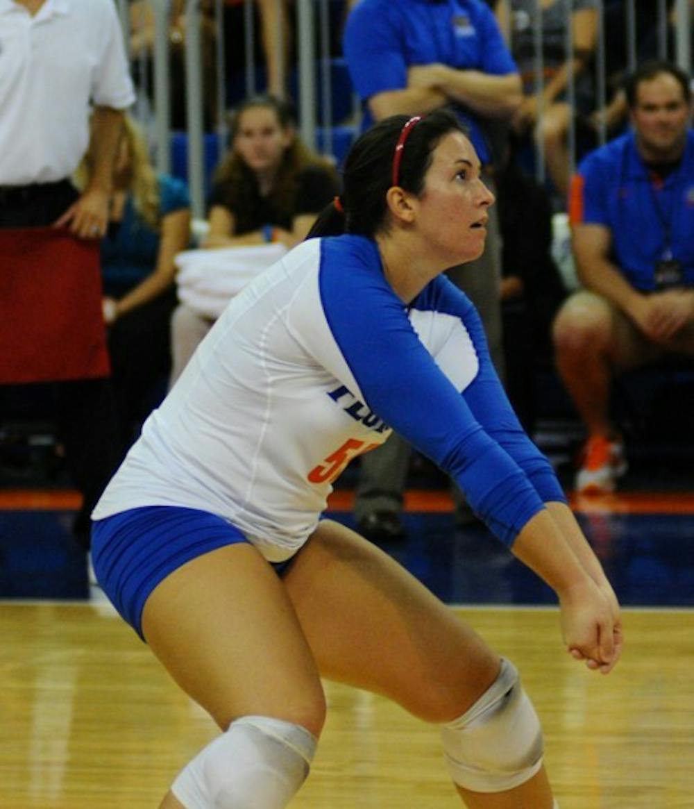 <p>After putting extra emphasis on digging the past two weeks, libero Taylor Unroe has recorded 43 digs in the Gators’ last three games — all UF straight-set wins.</p>