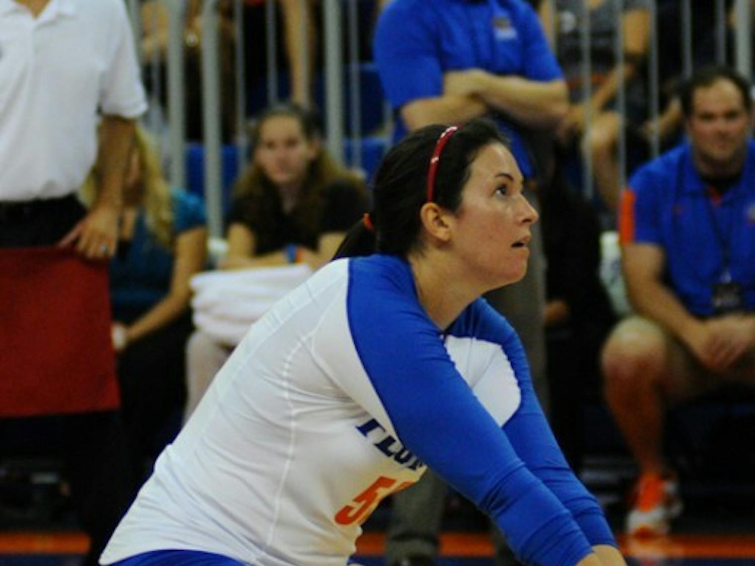 After putting extra emphasis on digging the past two weeks, libero Taylor Unroe has recorded 43 digs in the Gators’ last three games — all UF straight-set wins.
