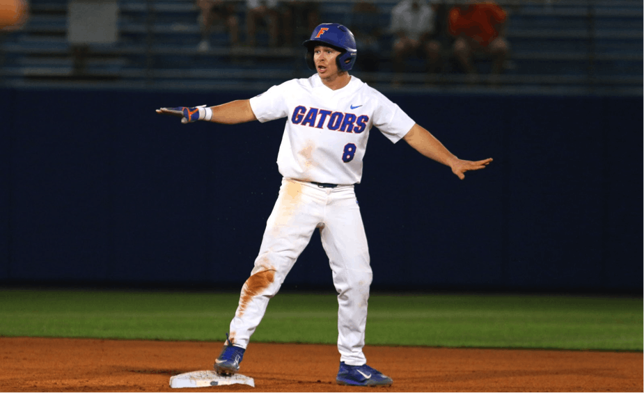 Deacon Liput was the only Gator to record multiple hits on Friday night/Saturday morning against LSU.
&nbsp;