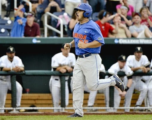 Preston Tucker and the Gators have dropped Vanderbilt four times already this seaso, including a 3-1 victory just four days ago at the College World Series. The two teams square off Friday at 2 p.m. in a semifinals matchup.&nbsp;