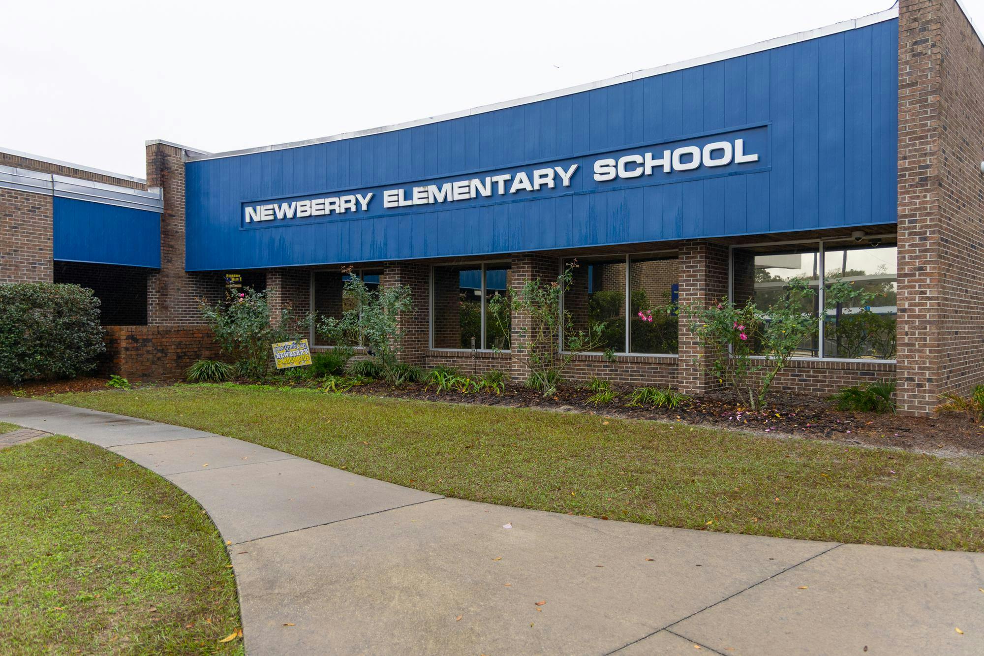 The outside of Newberry Elementary School, Sunday, Jan. 11, 2026.