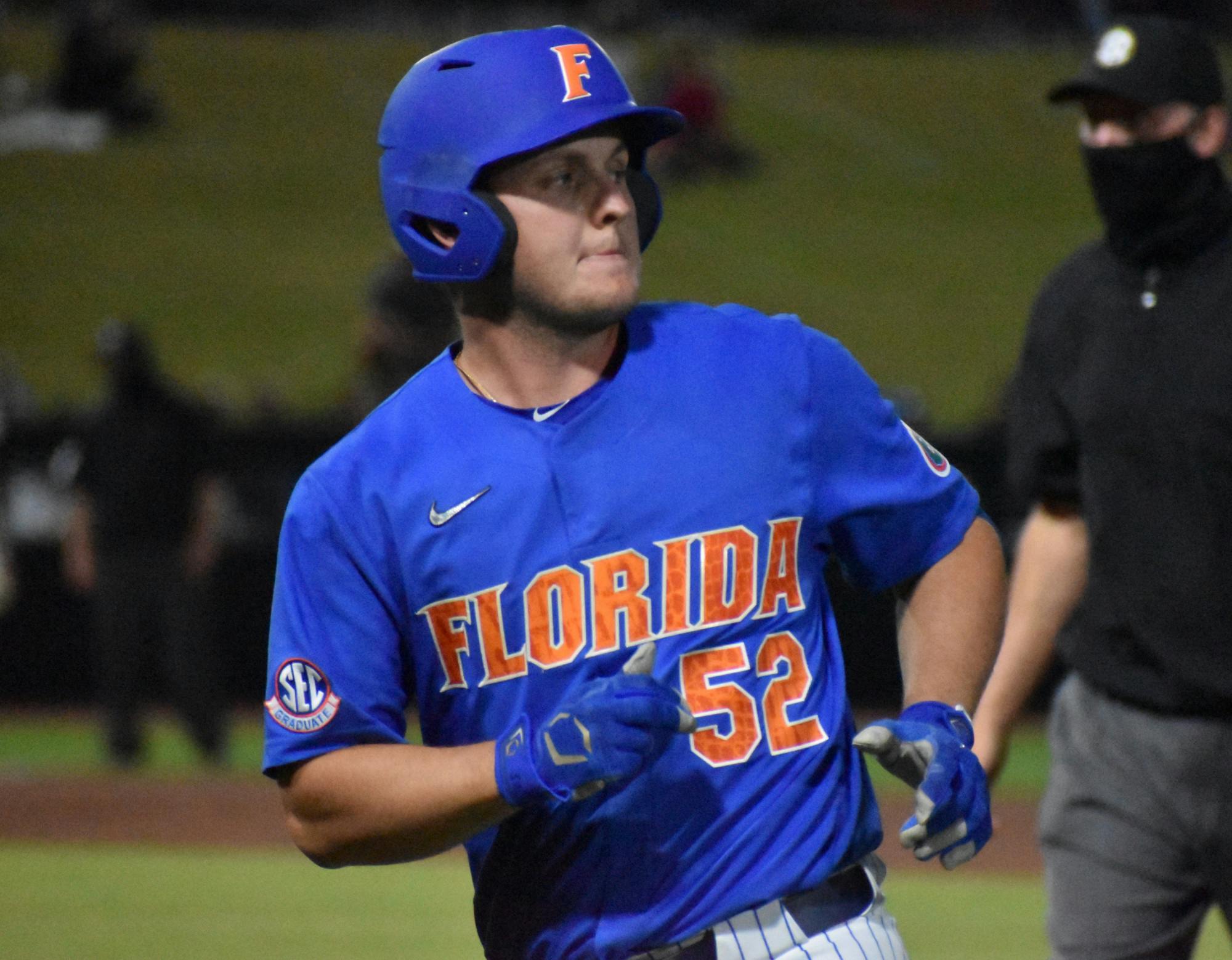 Florida will hit the road for a three-game weekend series in Knoxville as it takes on No. 6 Tennessee. Photo from UF-Jacksonville March 13.