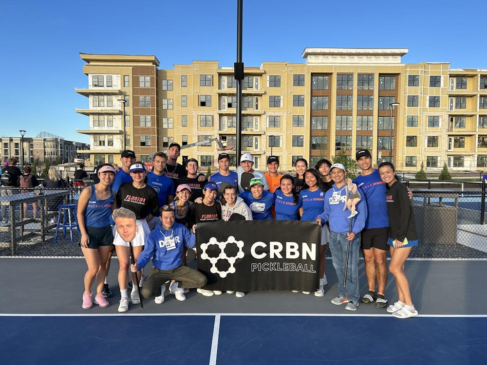 UF Club Pickleball comes together after a victory at the 2024 DUPR Georgia Regionals on April 6, 2024, in Athens, Georgia.