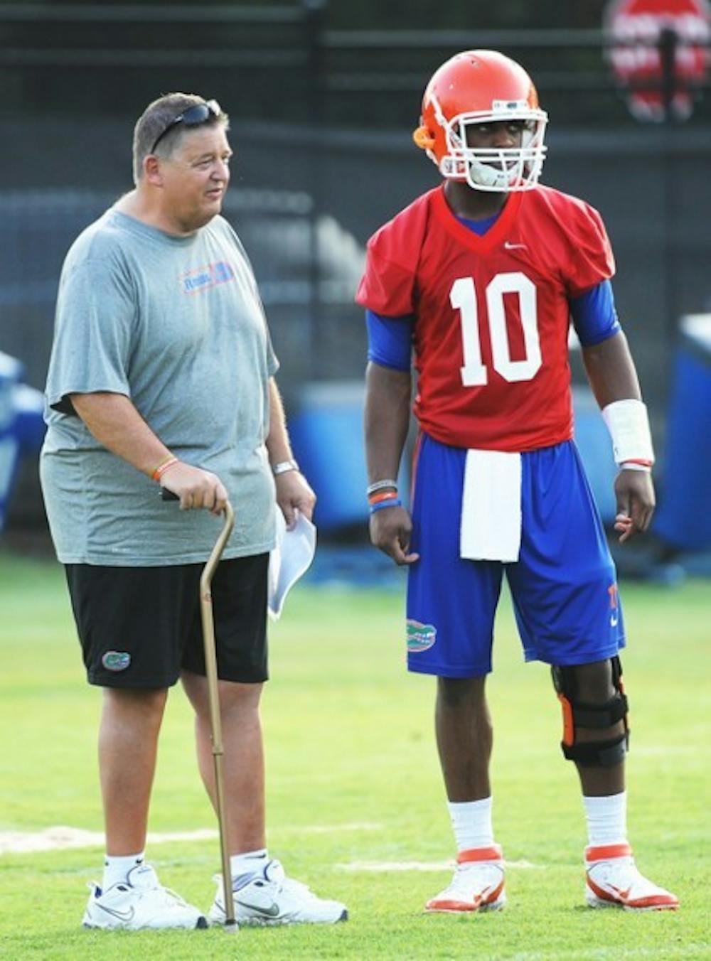 <p>Gators offensive coordinator Charlie Weis said he’ll be looking for minimal mistakes against FAU on Saturday.</p>