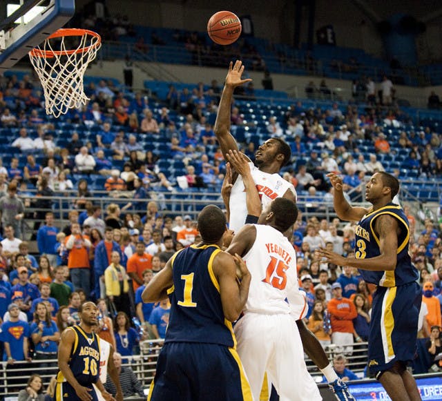 Young has been fouled a lot in practice, something coach Billy Donovan said would help prepare him for UF’s tough nonconference schedule.