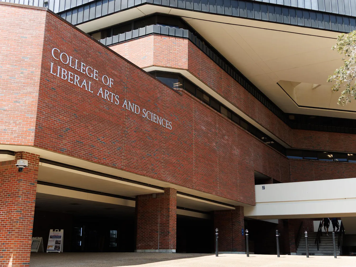 The outside of Turlington Hall at the University of Florida, Friday, March 27, 2026.