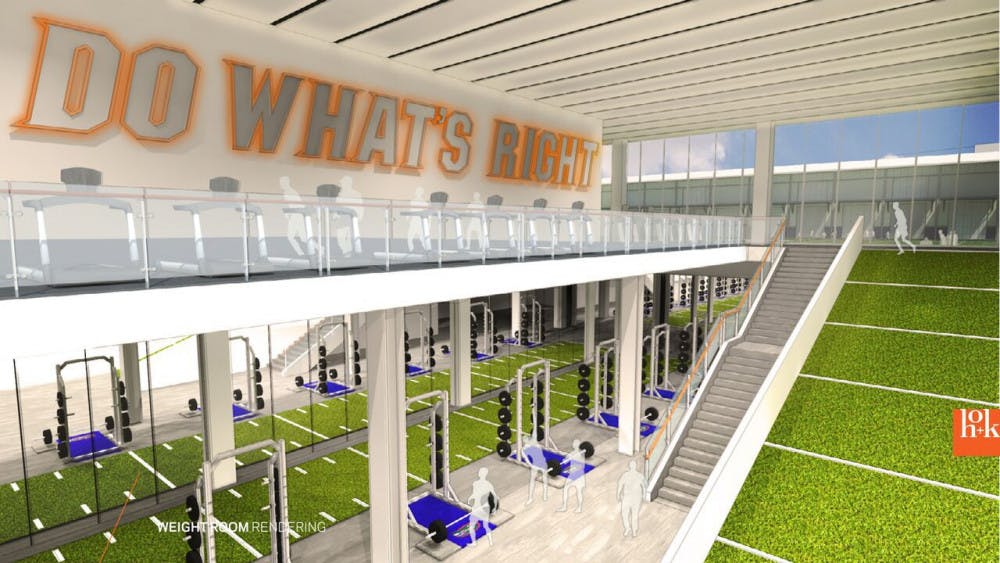 A rendering of Florida's plan for a new stand-alone football facility.